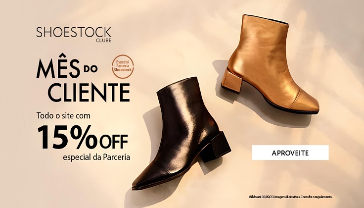 Shoestock mês do cliente - Logo